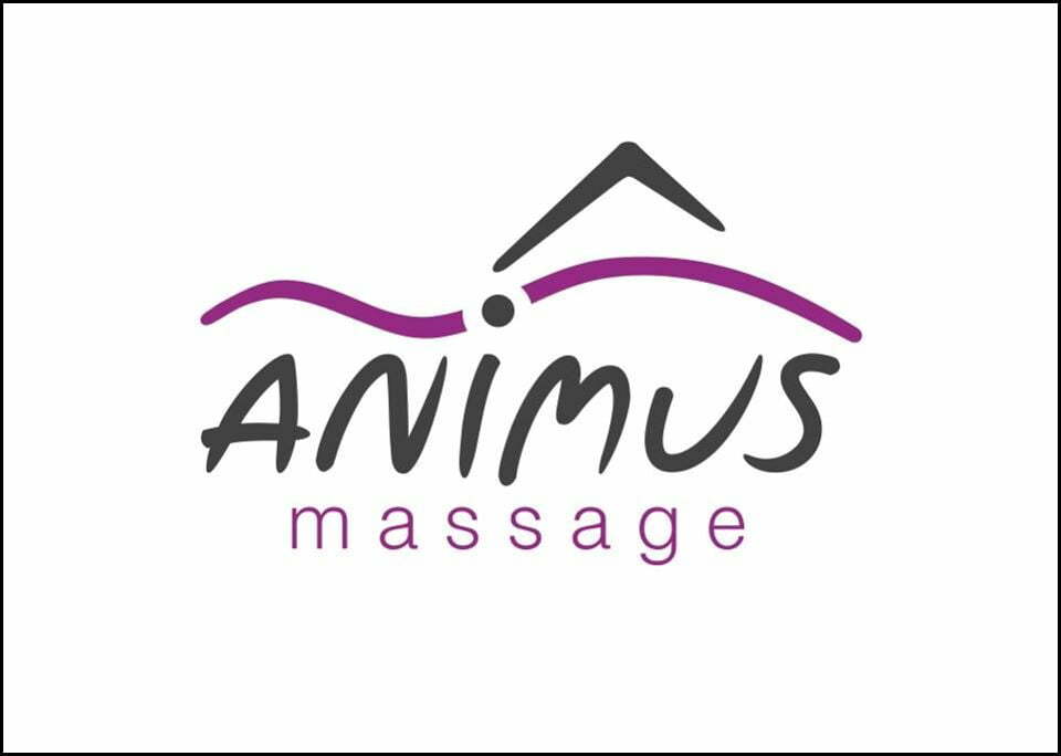 Animus massage σχεδιασμός λογοτύπου